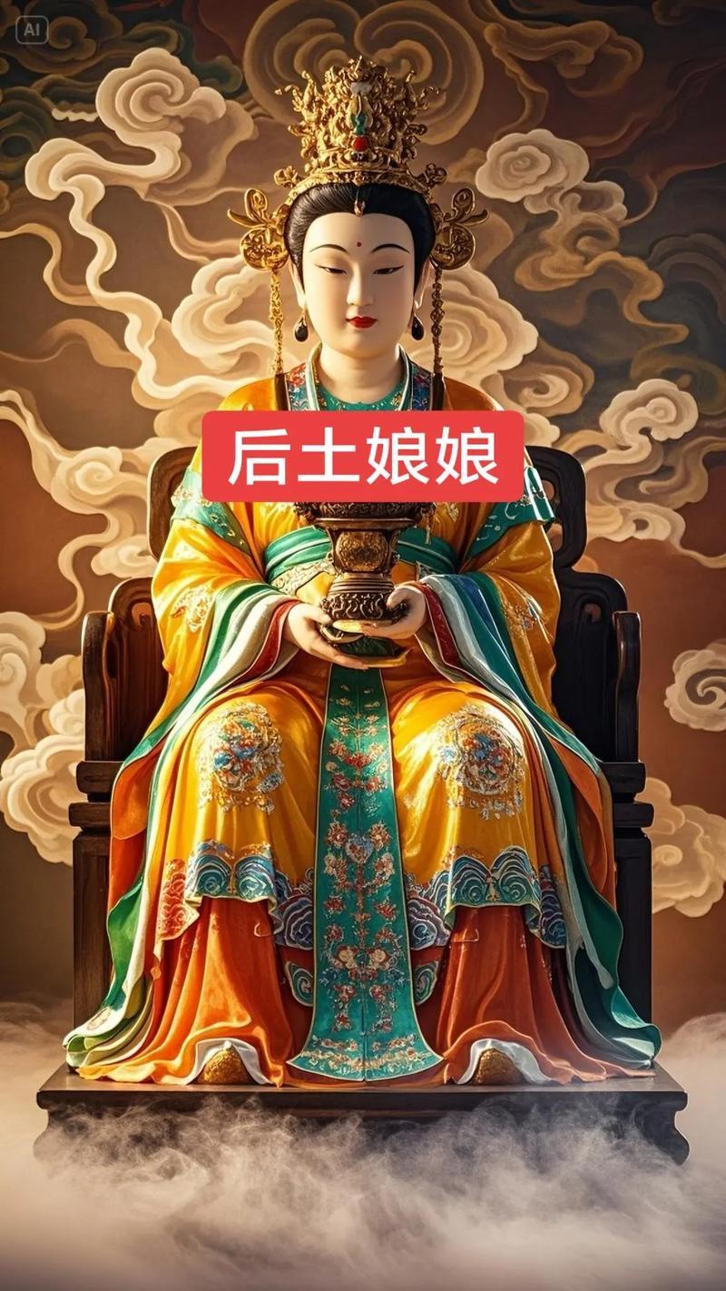 后土娘娘是中原大地上最温柔的信仰坐标，她掌山河、育万物，把厚重的母性刻进了华夏文