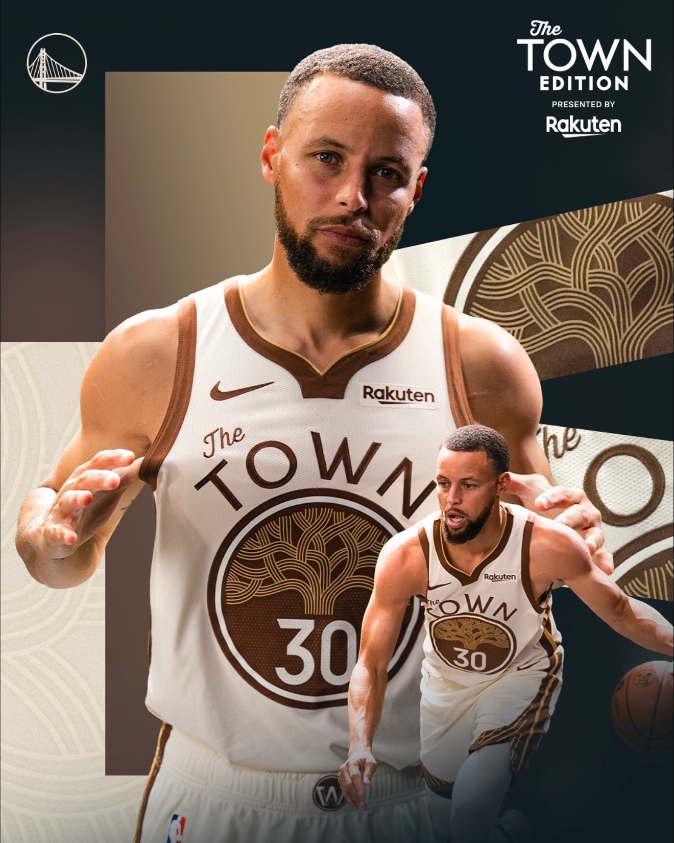 虽然库里穿啥都好看，对比NBA本赛季所有城市版球衣，比这款勇士球衣配色难看的不多