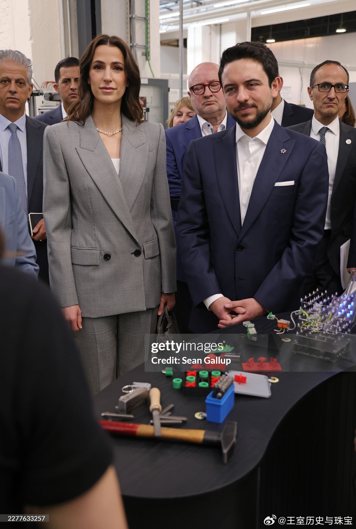 新闻 2026.5.22 约旦王储夫妇正式访问德国，他们在柏林参观工程集团ABB