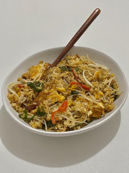香喷喷的肉丝炒饭🍚巨巨巨巨好吃