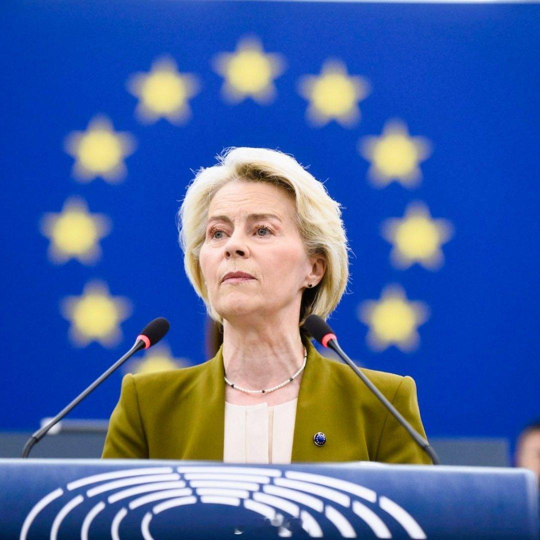 乌尔苏拉·冯德莱恩宣布，欧盟将彻底切断俄罗斯的化石燃料供应：“已经决定好了。欧洲