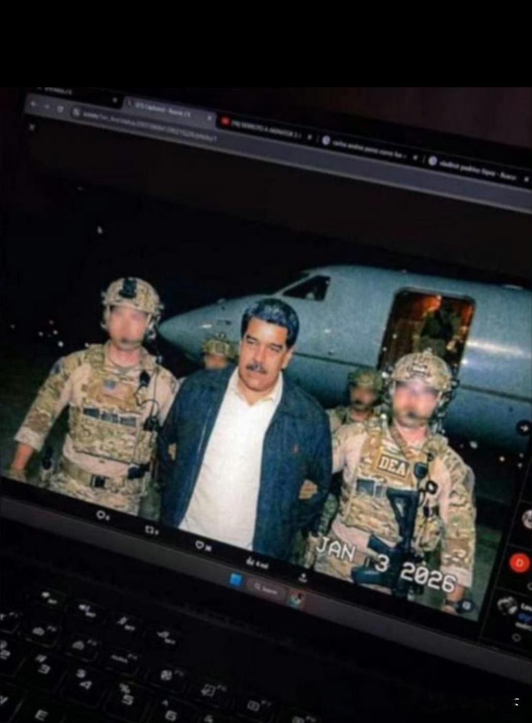 委内瑞拉总统马杜罗被美军抓获画面曝光？视频和照片被流出，马杜罗系被美军三角洲特种