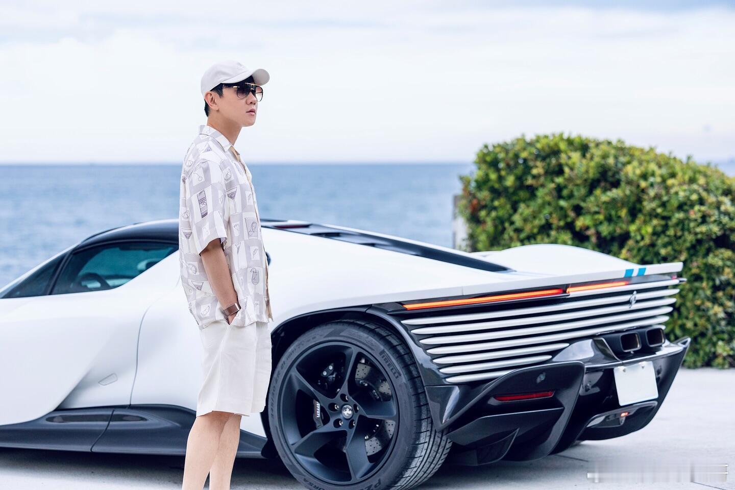 林俊杰ig更新，人和车都好帅 