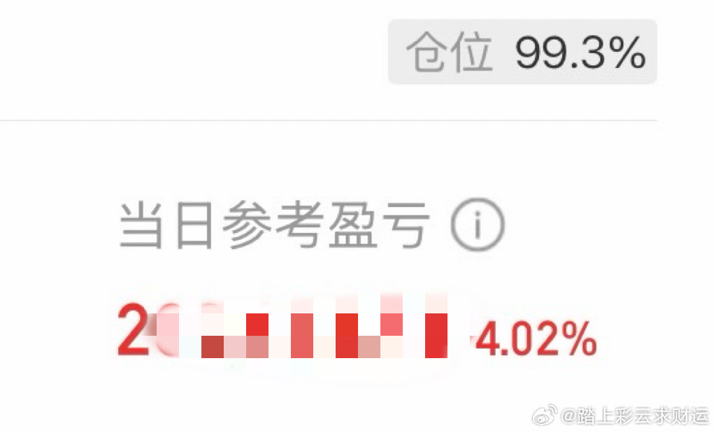 满仓4%，大获全胜。时间会证明液冷和算力的！ ​（​​​