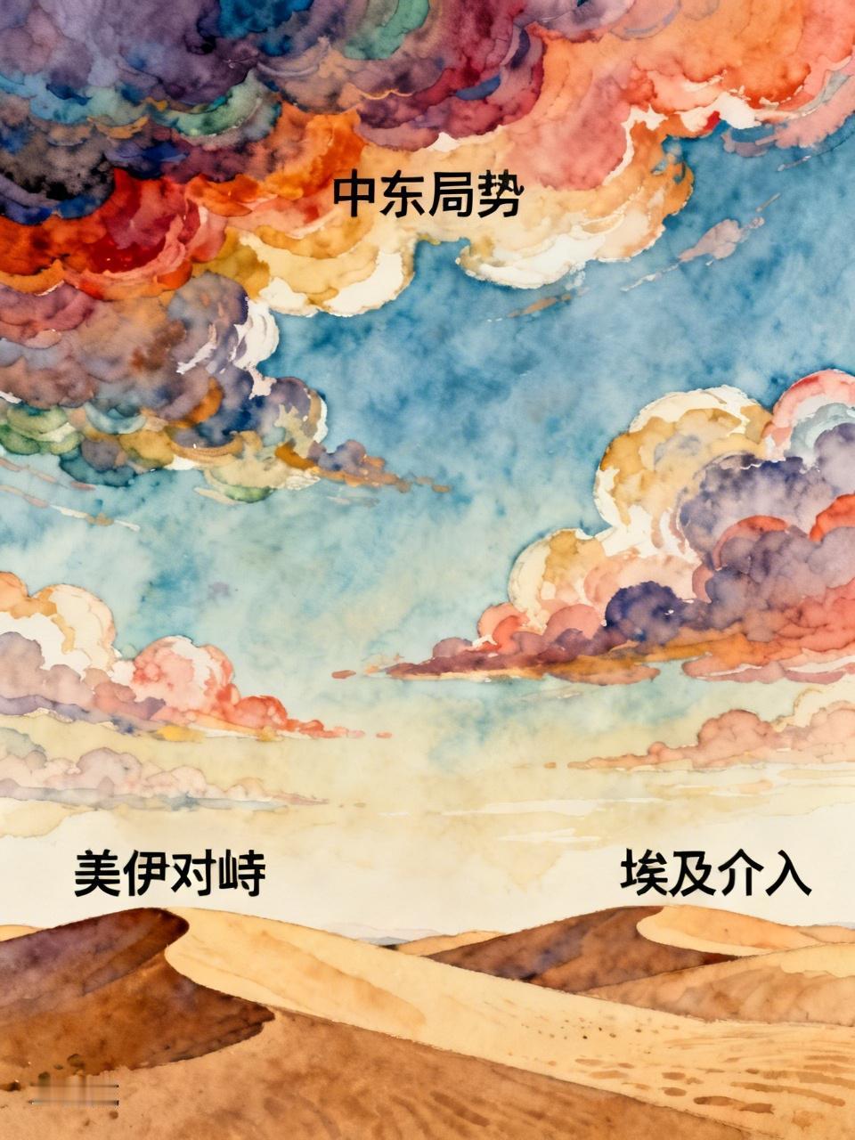 中东大战爆发？美伊战争还没结束，埃及出兵参战搅局！
中东局势急剧失控，疑似大战即