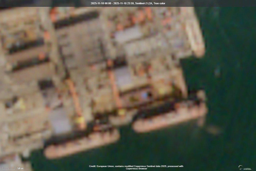 11月18日北方某地004最新卫星图 又有进展了 图源推特