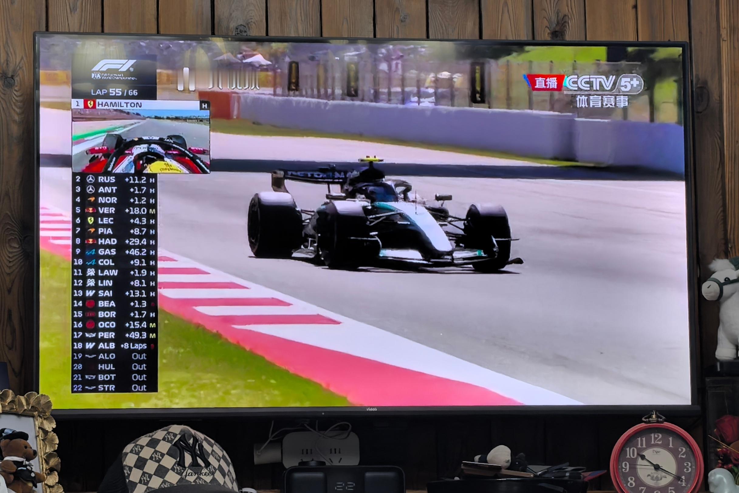 汉密尔顿很大可能夺冠啊！f1