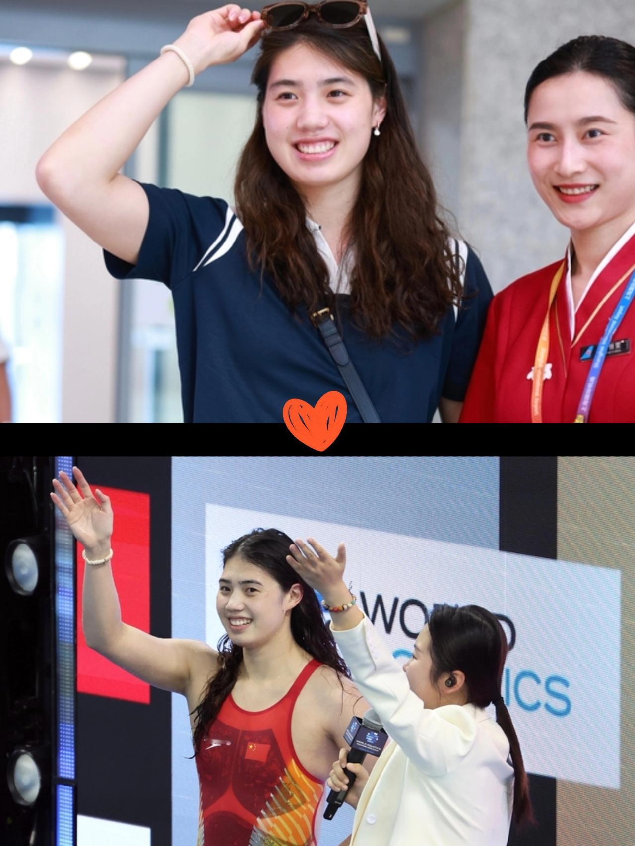 蝶后张雨霏太顶了！
全运会100米蝶泳决赛56.88秒夺冠，
全程碾压式领先，这