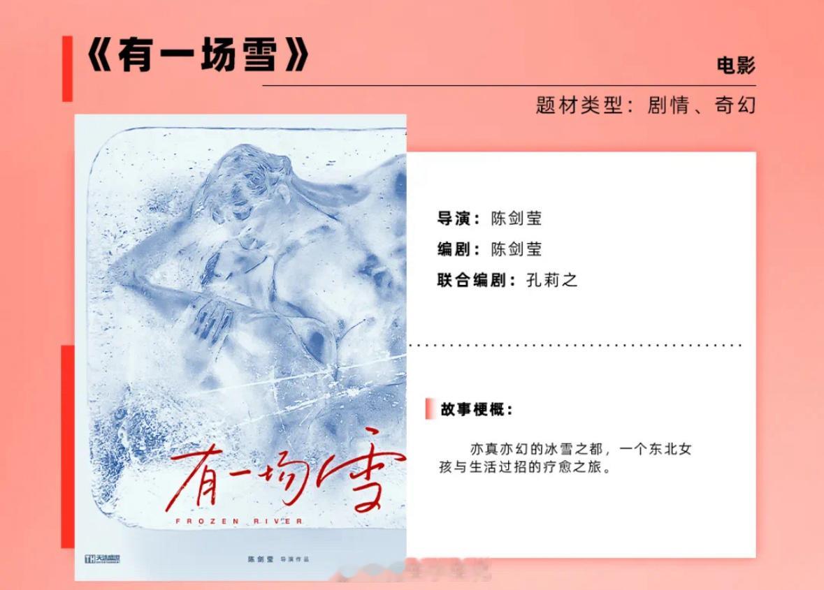 电影《有一场雪》  电影有一场雪  （原名《无人知晓的故事》）领衔主演：赵天爱特