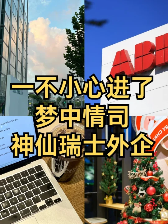瑞士神仙外企✨955双休，松弛感🥂不内卷