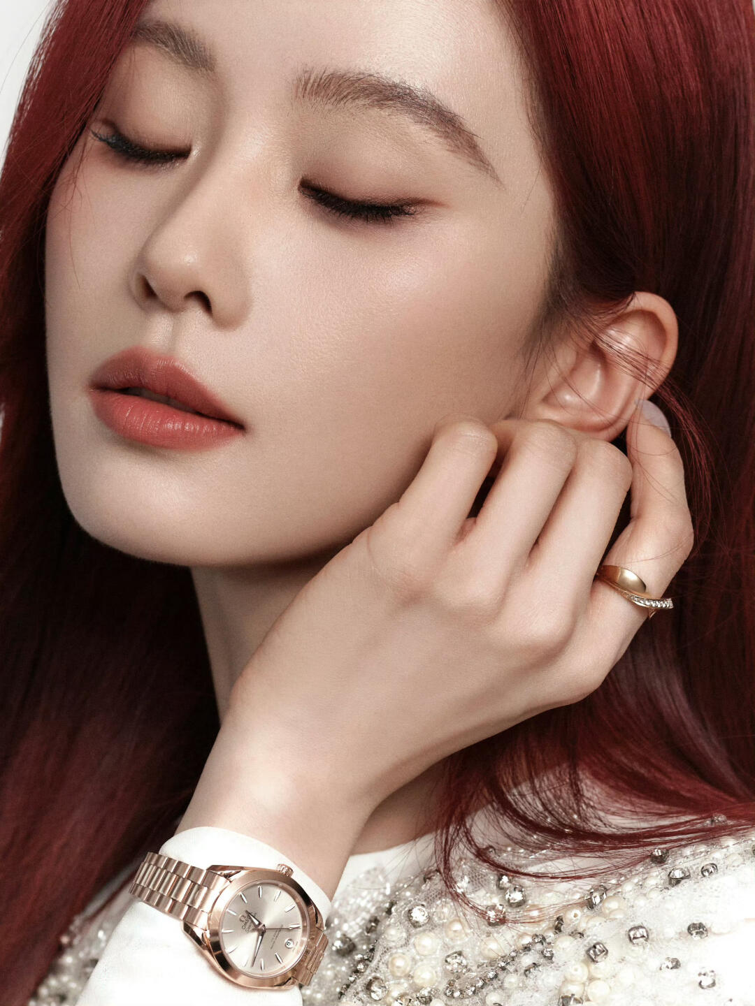 刘诗诗 出镜OMEGA“密语时空”海马系列