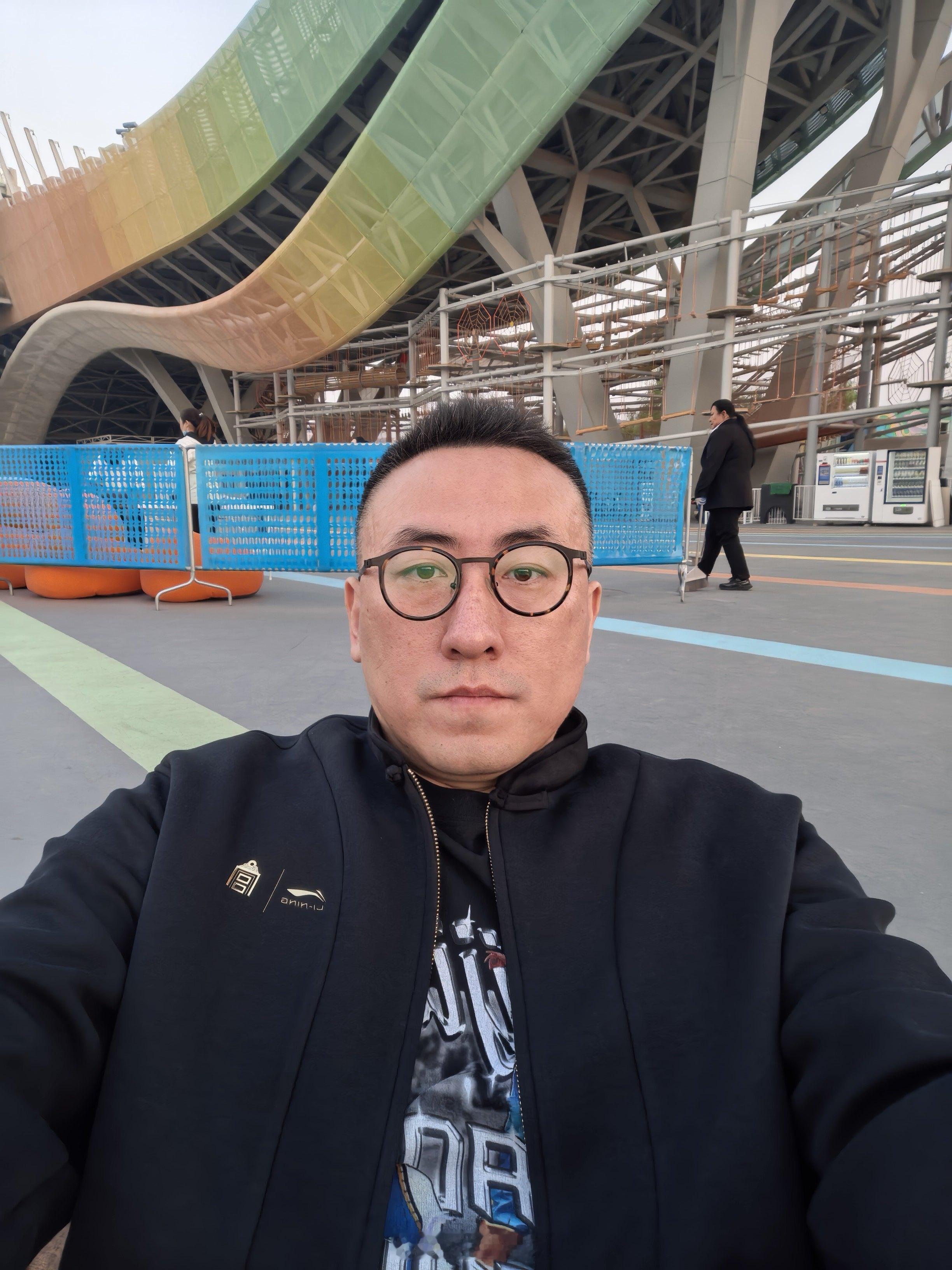 北京首钢一人一句给首钢加油季后赛首钢园第二现场 我就位了 北京·首钢园
