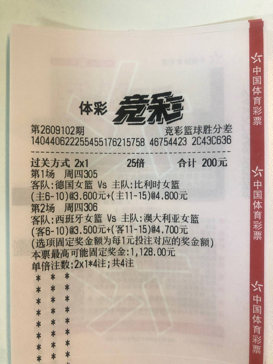 篮球预测 女篮世界杯 ⑨🈷⑨串烧，15道菜，好评13道，已兑如图，手感正盛，乘