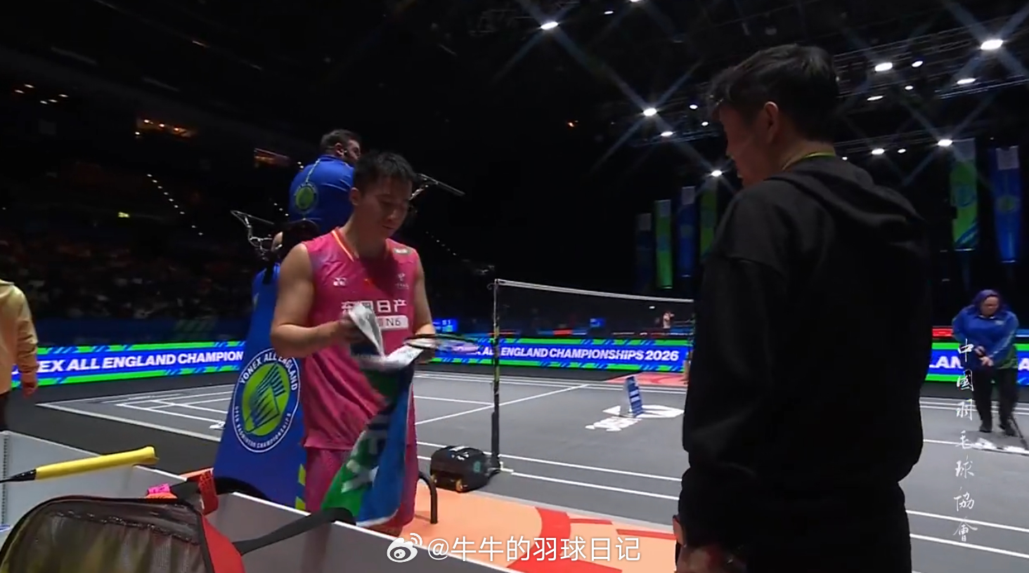 男单 1/16赛陆光祖 15-21 昆拉武特(2)2026全英羽毛球公开赛