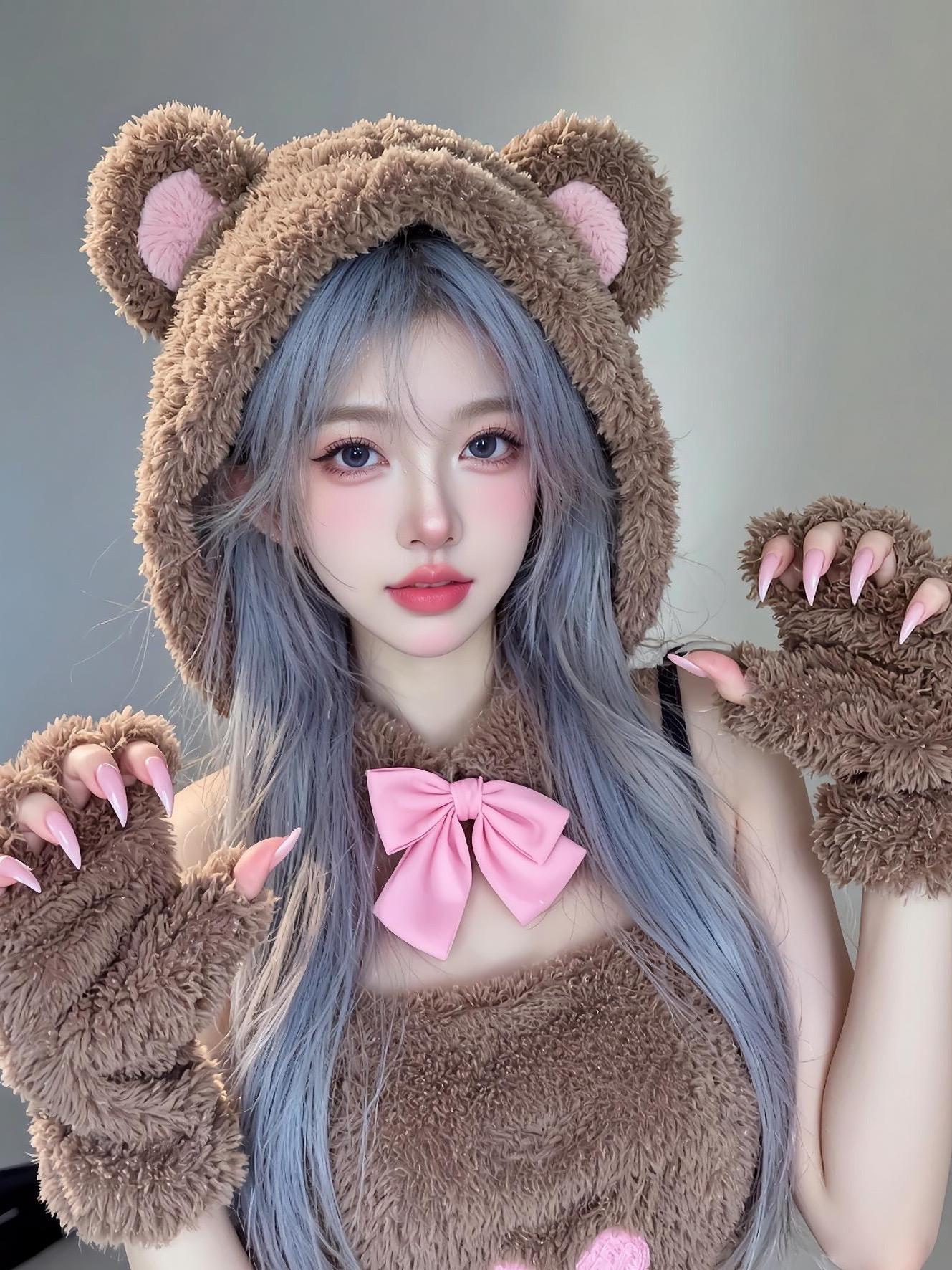 软萌熊自拍 ai创作 AI创作灵感挑战赛太权威 全新AI写真