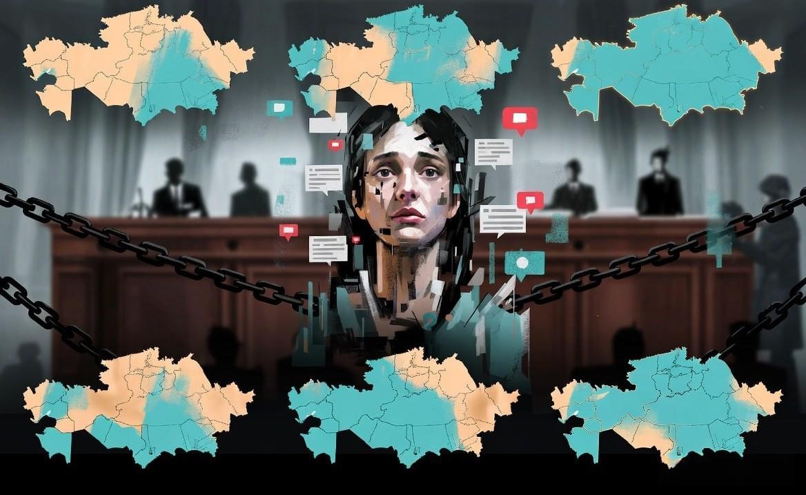 近日，哈萨克斯坦一名女子因评论历史而获刑5年。

起因是她在TikTok一条关于