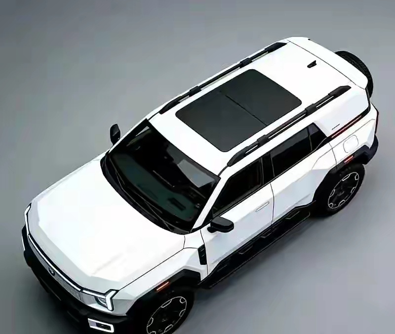 据说这是比亚迪的方程豹钛9，这看上去确实很有机甲风，感觉比之前的钛3和钛7都要炫