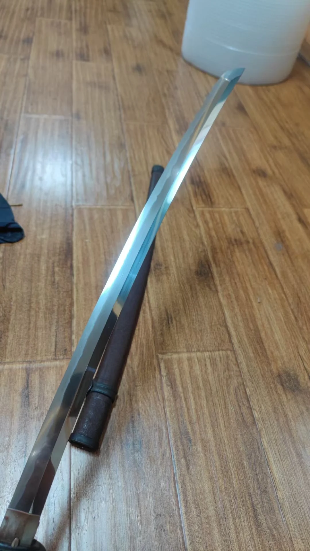 本馆藏品，侵华日军实物罪证之3式军刀。