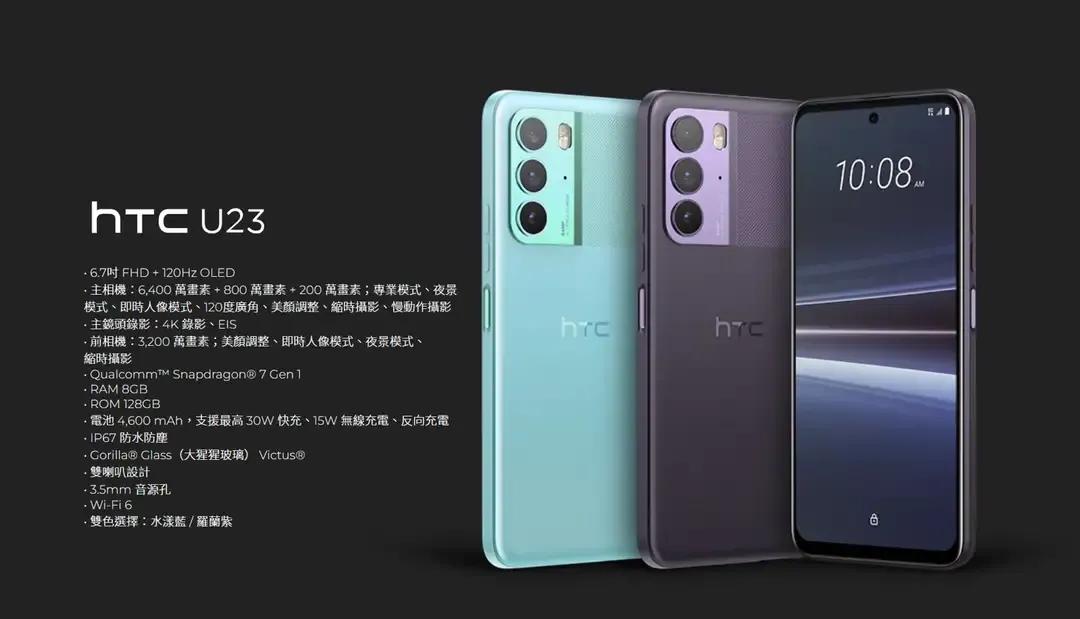 HTC这个品牌要发布手机了
HTC  U23 Pro 
对于这个品牌大家是不是陌