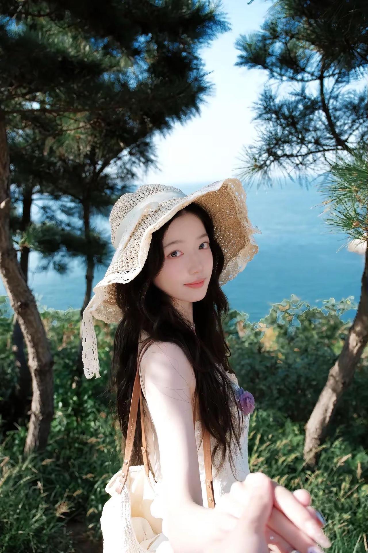 说好陪我去海边玩的（。>︿<）度假穿搭 少女 清纯甜美 气质女神