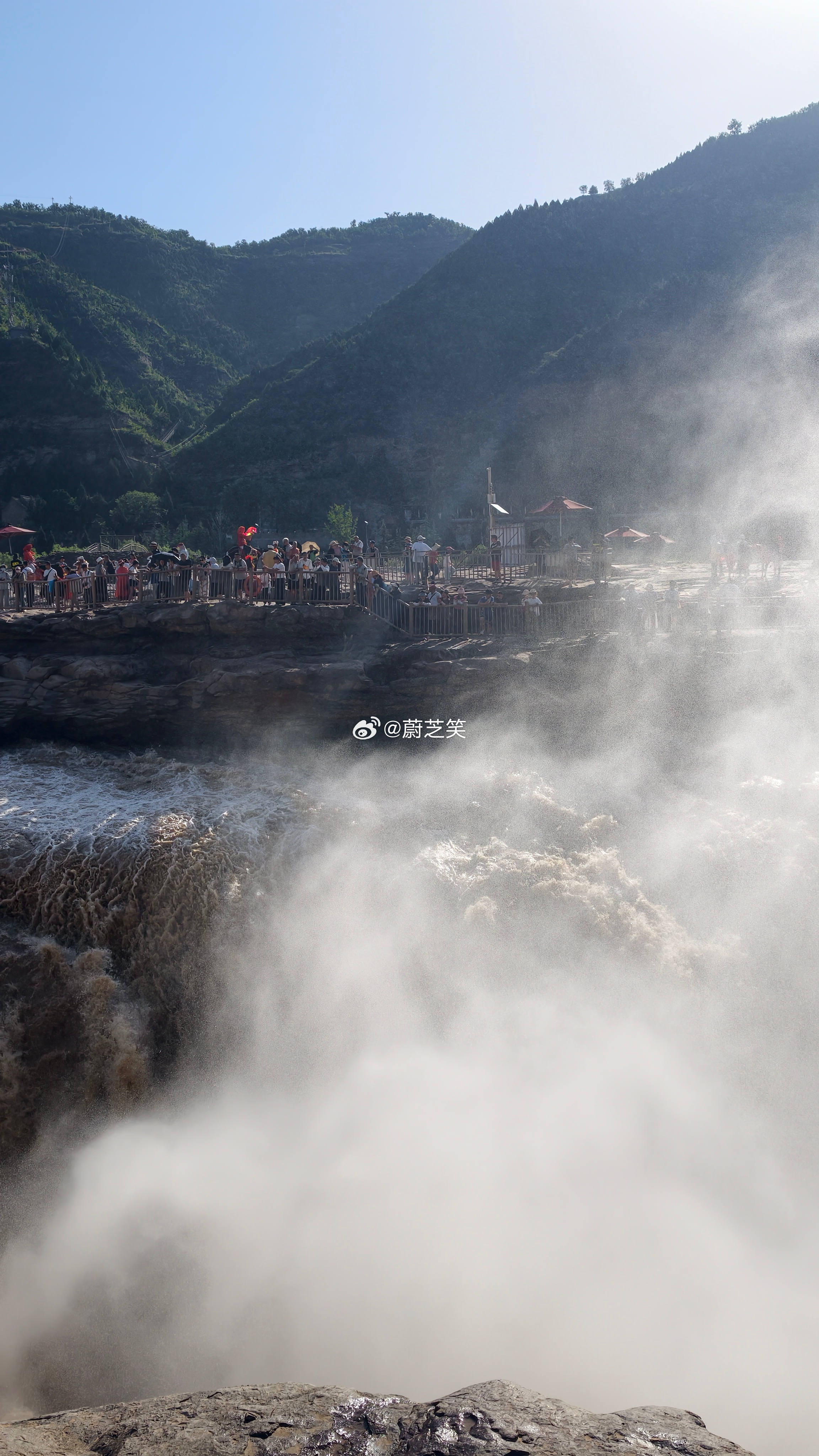 母亲河真壮观👍 延安·黄河壶口瀑布旅游区(陕西侧)