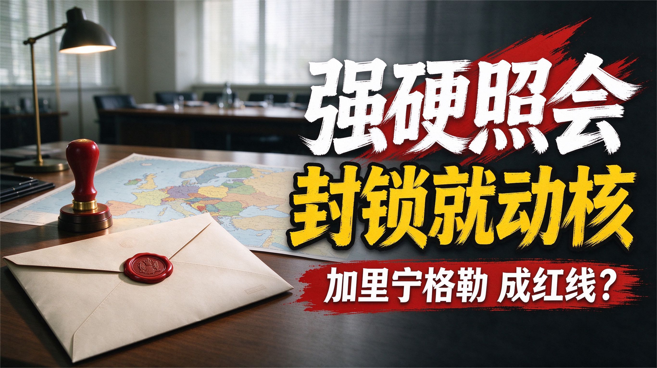 俄向北约递交强硬照会：谁敢封锁加里宁格勒，将动用核武器