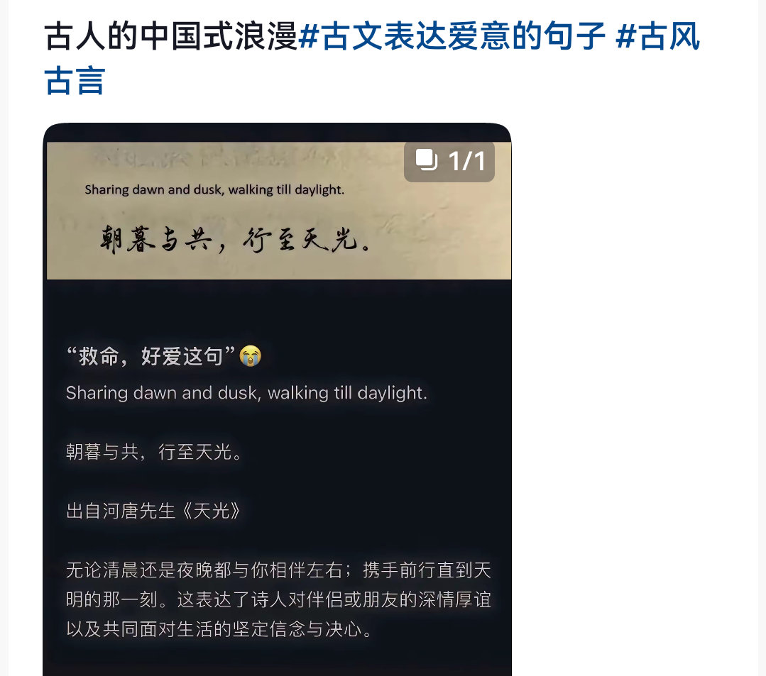 有的同人文句子还挺出圈。。别逗我笑了这是惨败文里面的一个句子还整上古人了