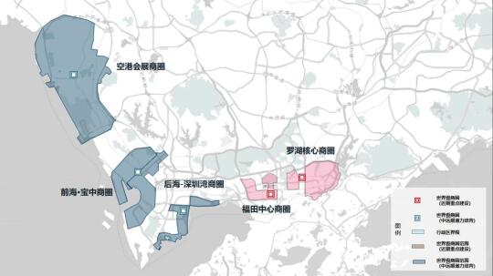 深圳市商业网点规划（2025-2035）示意图