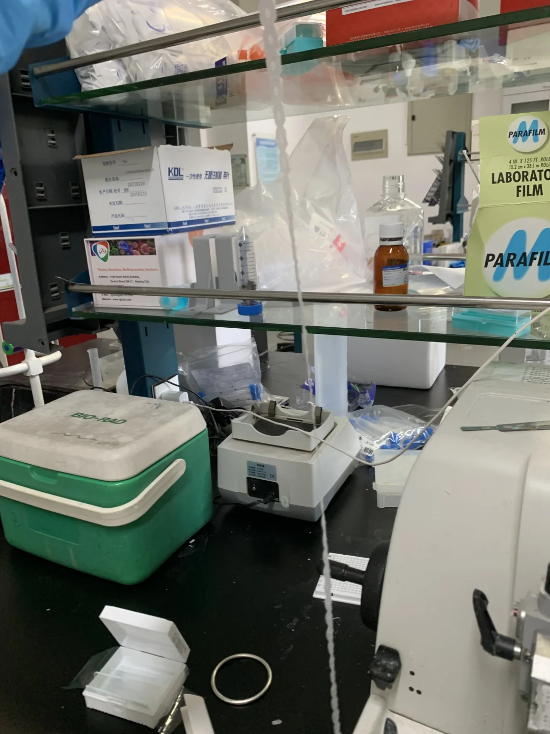 这石蜡切片得有半米