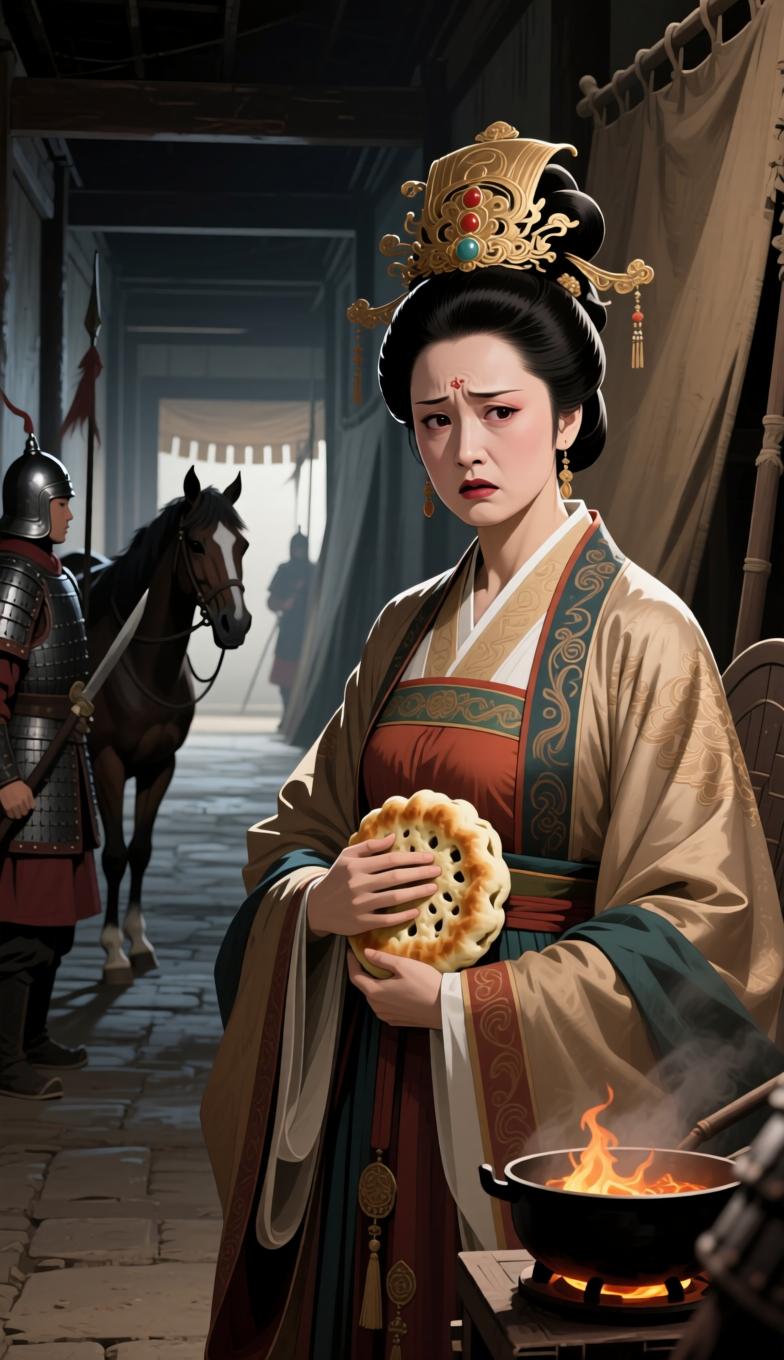 第3篇
 
马皇后胸口被炊饼烫伤，只为救下被囚禁的朱元璋
 
朱元璋早年在郭子兴