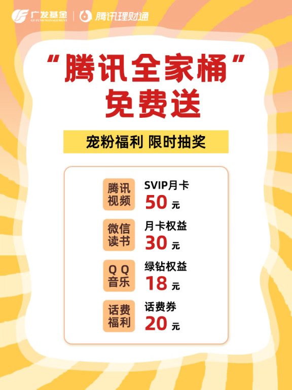 🤩快来薅！听说有人腾讯全家桶一起送～🎁