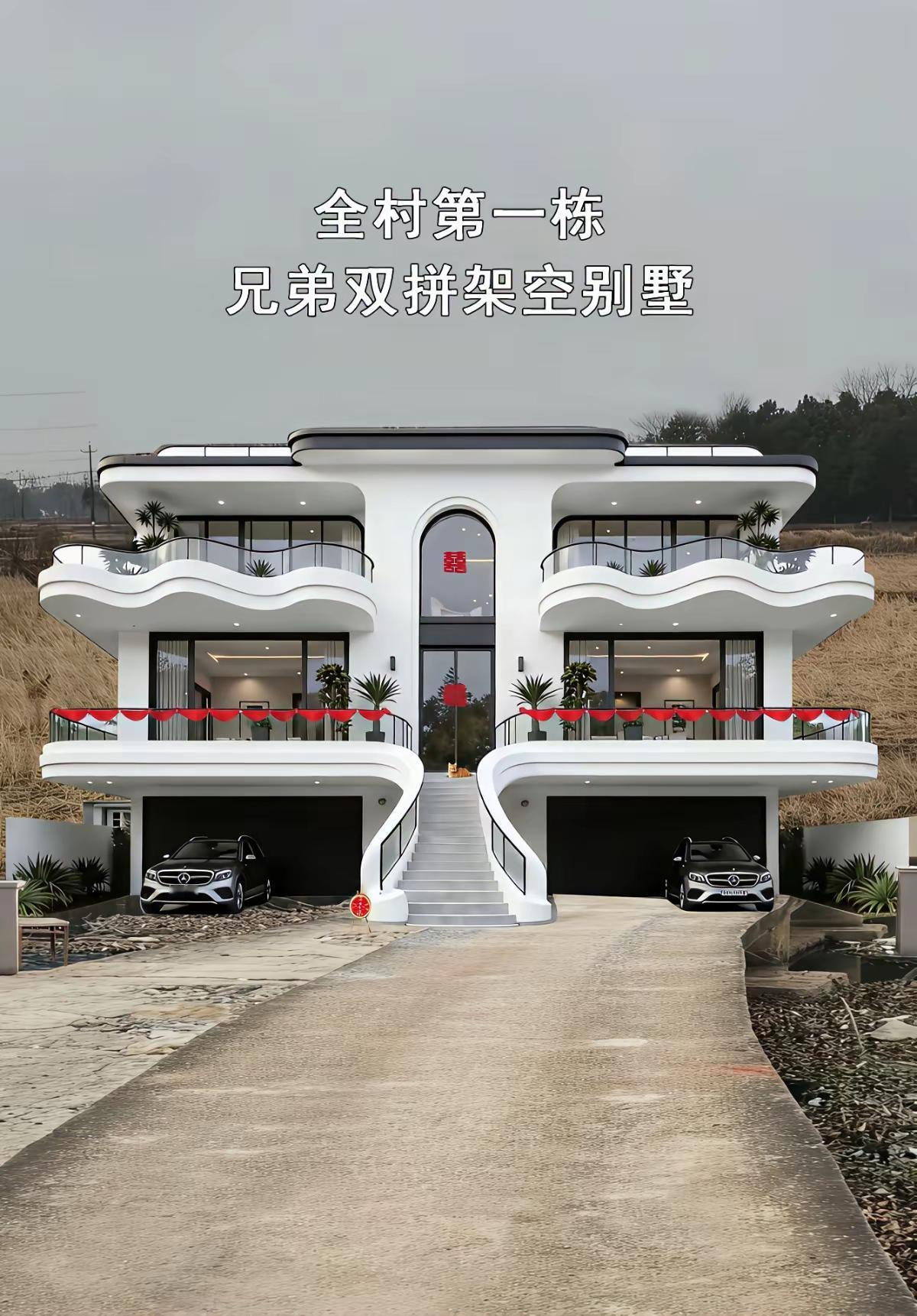 最适合家里有两兄弟的别墅。[赞]