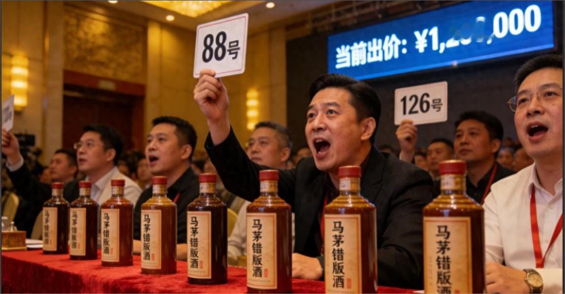 今天饭局，一个在收藏圈内的朋友透了个风，说错版马茅的炒作暗藏玄机。我刚知道，那一