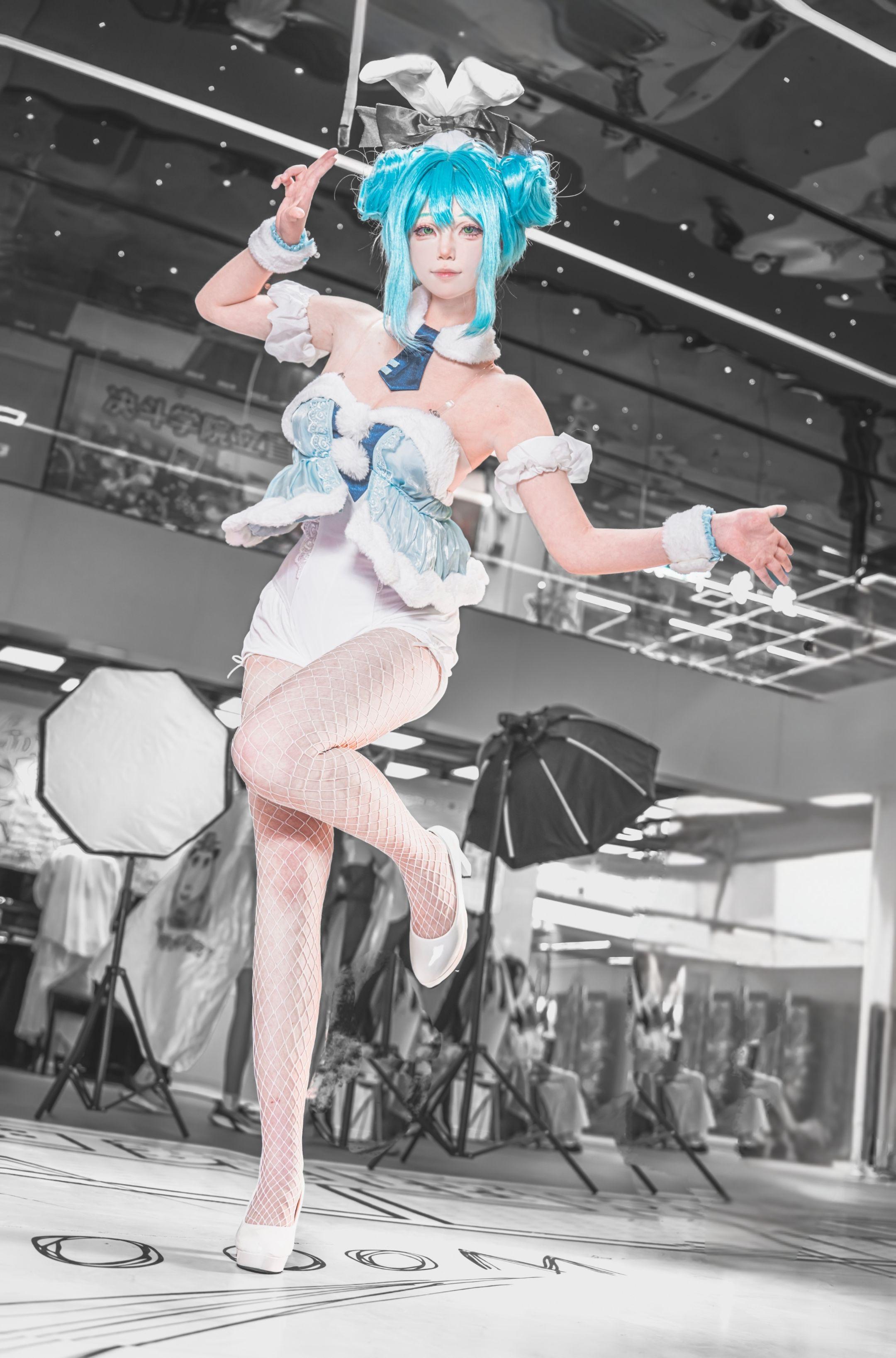 宁波漫展返图,初音未来兔女郎。