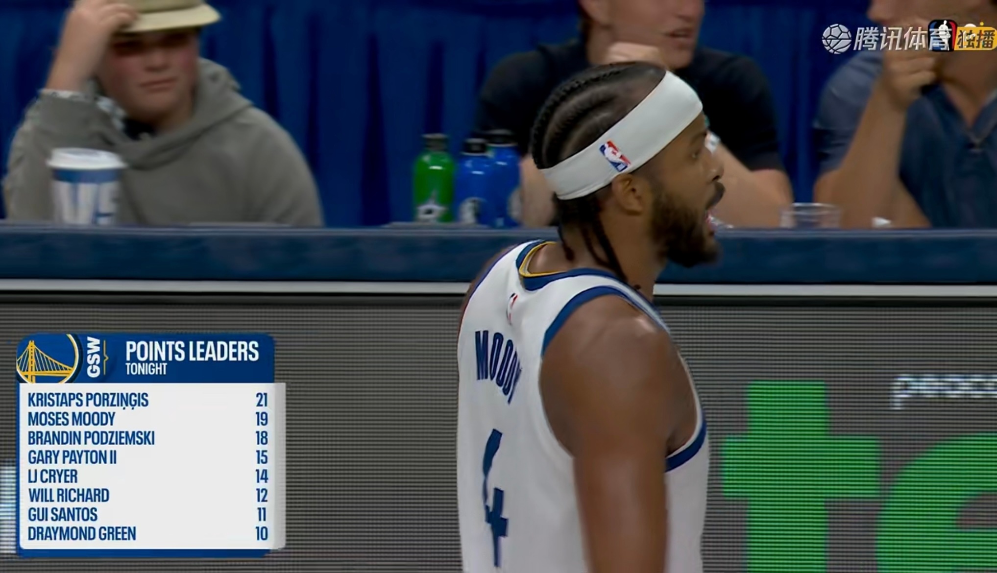 勇士这得分分布…… 