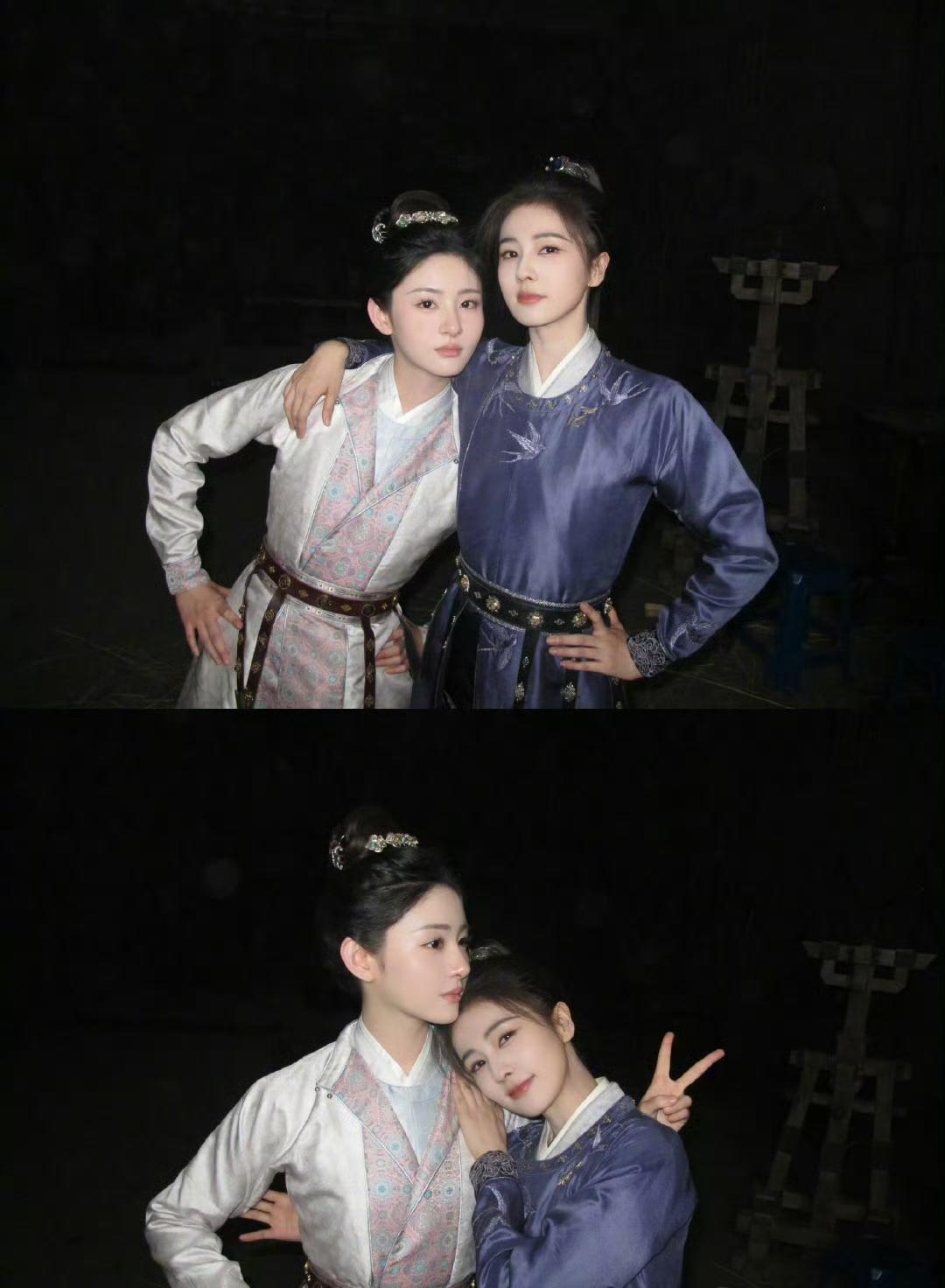 白鹿赵晴的闺蜜照，拍出了内娱女星最虚伪的合照规则

大家都在夸白鹿赵晴的姐妹情深