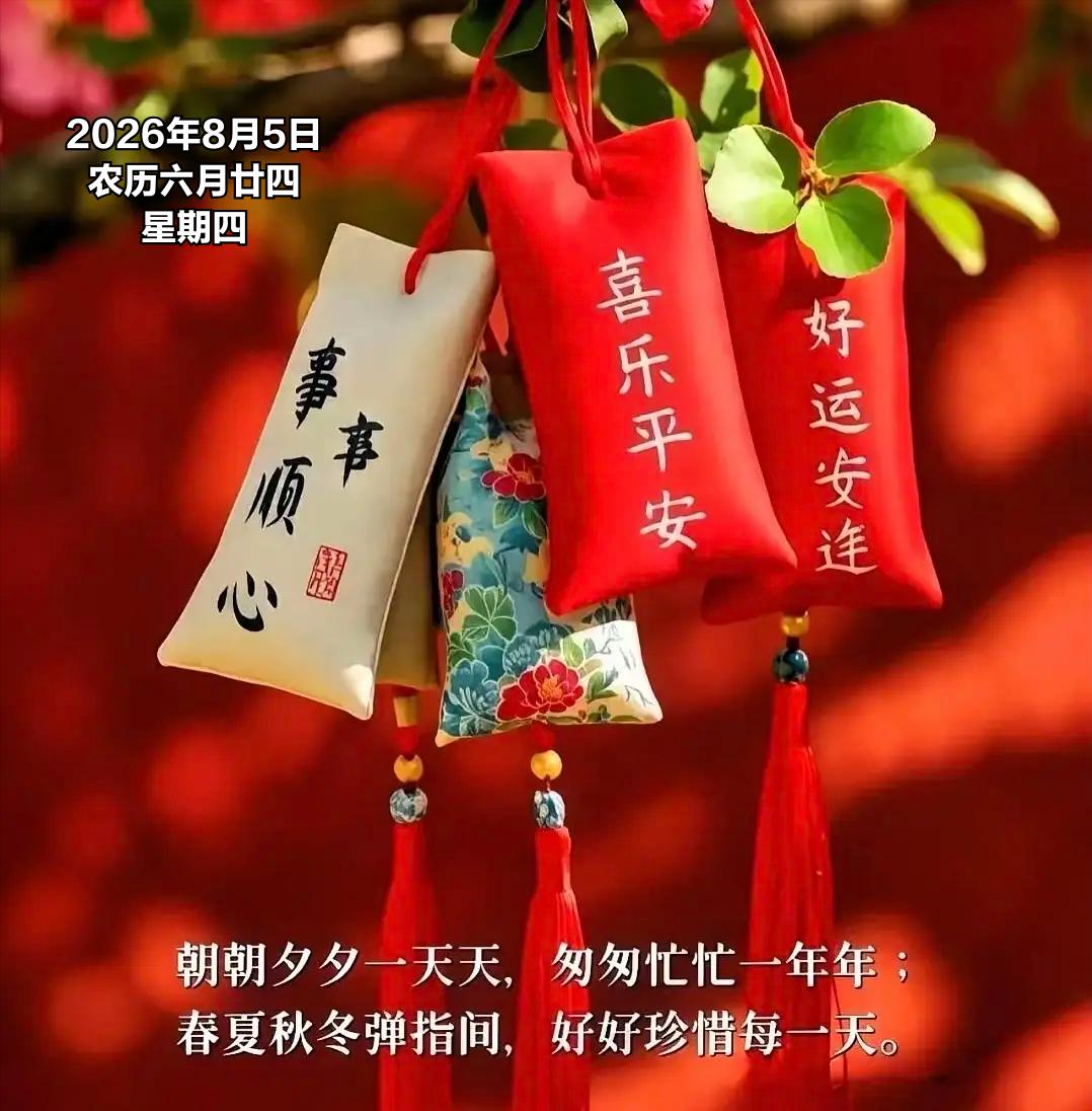 2026年8月6日 农历六月廿四 星期四
 
农历六月二十四兼具多重民俗，既是关