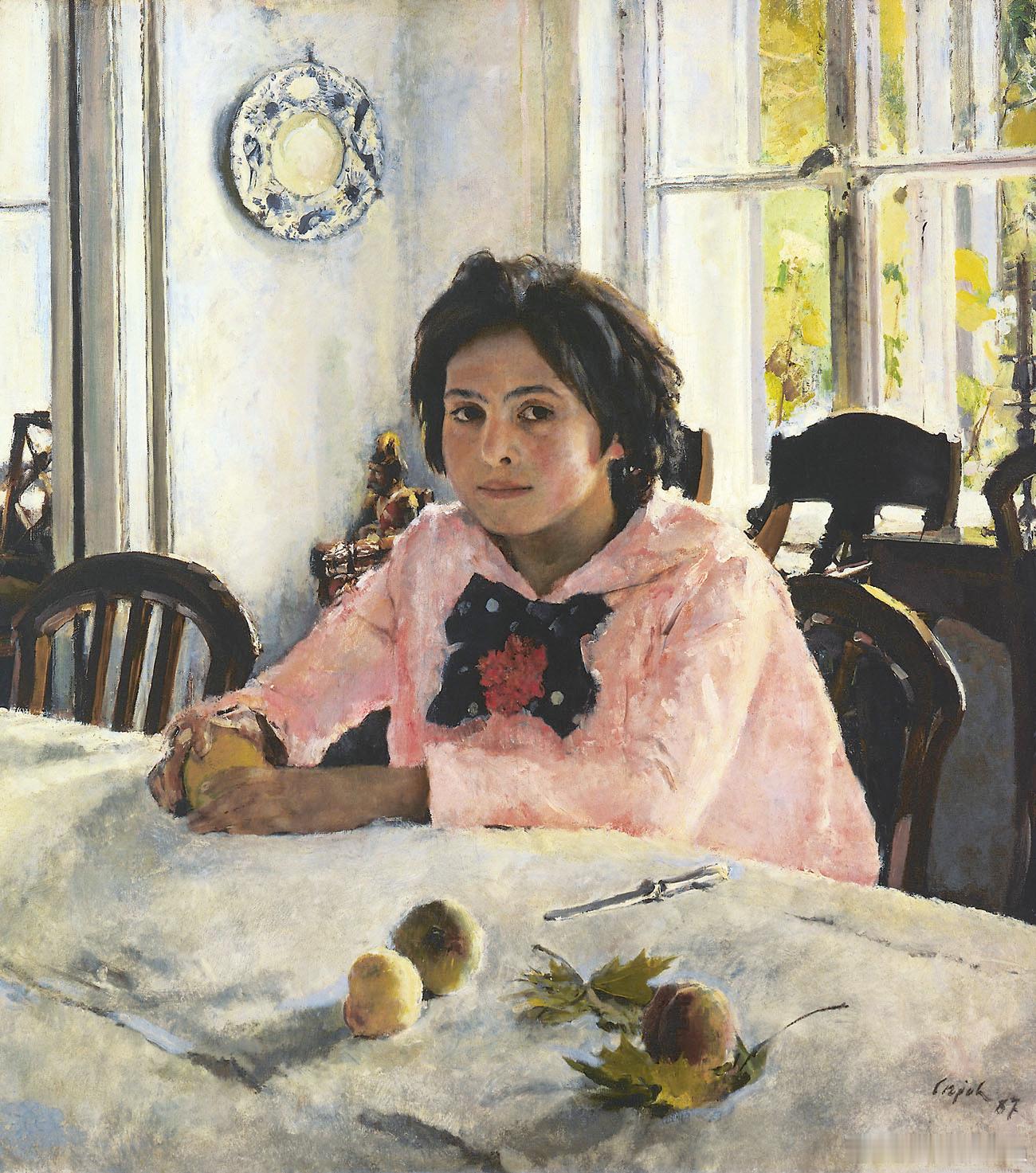 西洋历史文化鱼缸[超话]  俄国画家瓦伦丁·谢罗夫（Valentin Serov