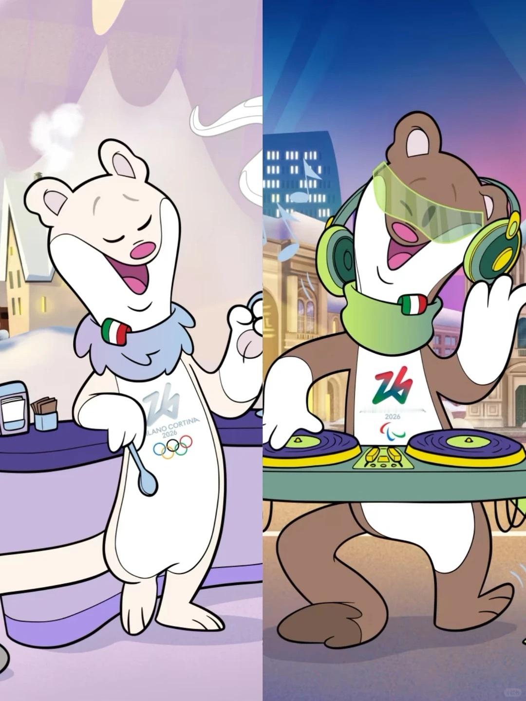 2026米兰冬奥会冷知识问答米兰科尔蒂纳冬奥吉祥物这对鼬科兄妹，藏着满满的细节与