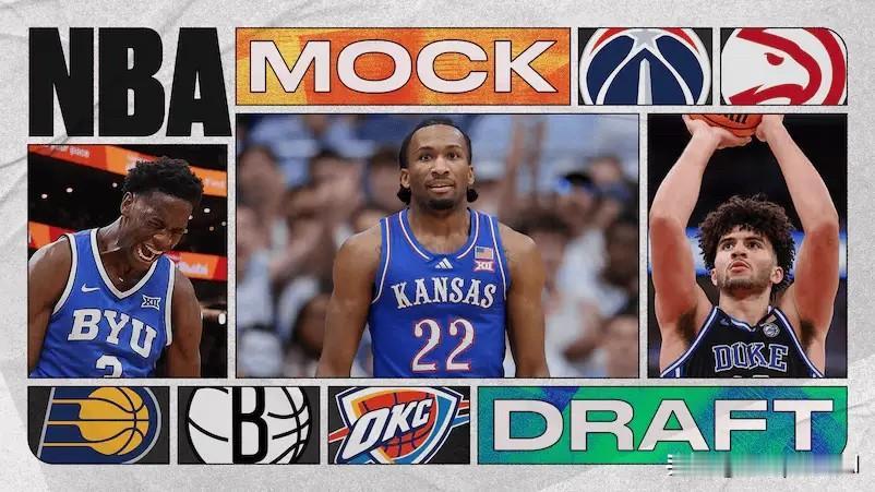 知名媒体B/R发布了2026年的模拟选秀，前十如下：

1、达林-彼得森——奇才