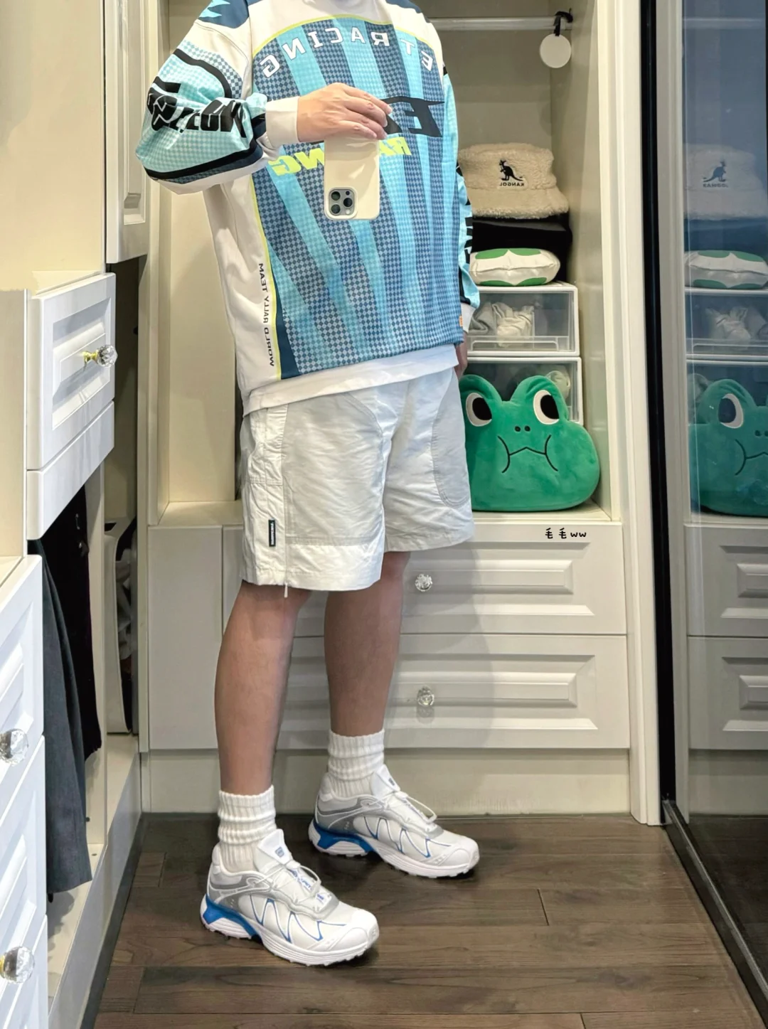 清爽蓝色系｜少年感穿搭