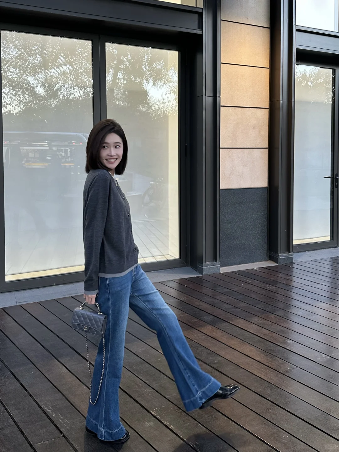 OOTD 今天穿的针织开衫
