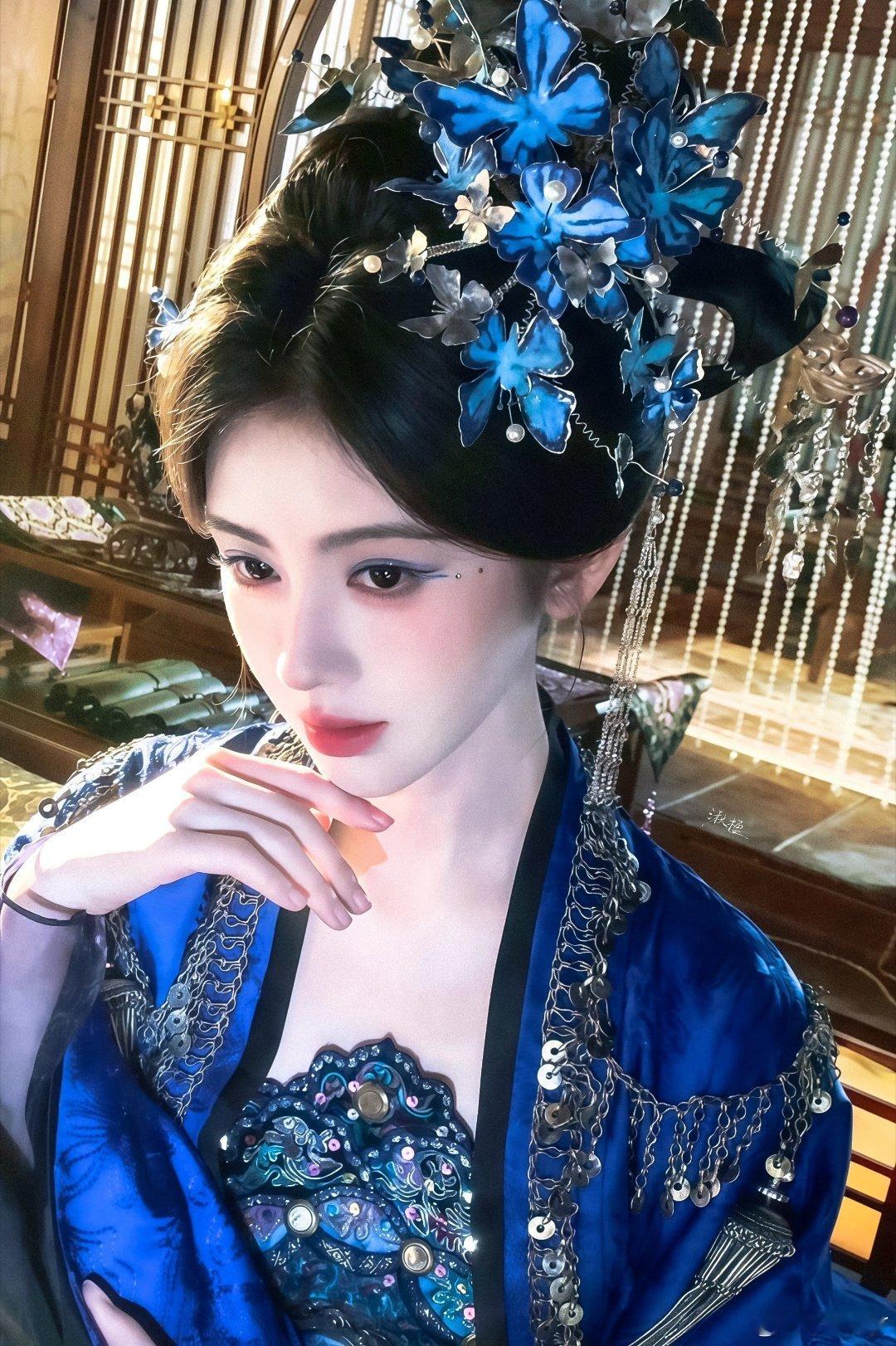 鞠婧祎  jjy鞠婧祎花间令 jjy鞠婧祎杨采薇“在某个不知名的角落许你岁岁平安