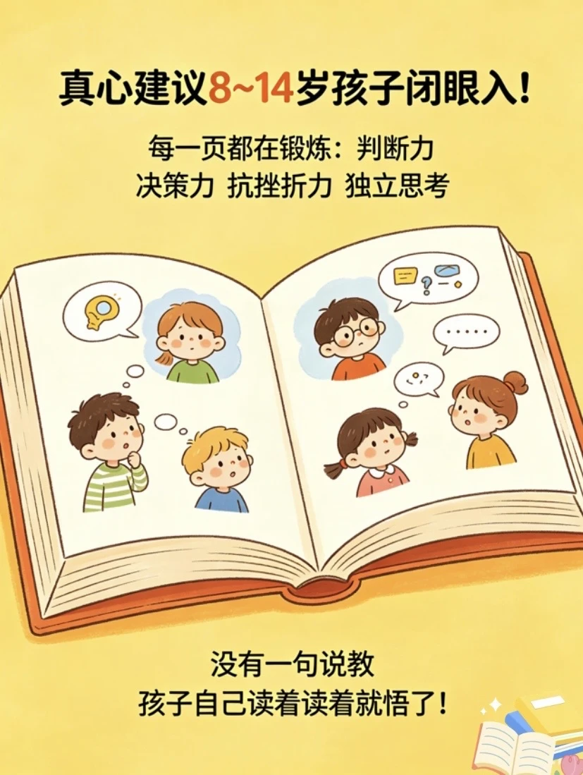 真心建议8-14岁孩子都来读这套书‼️