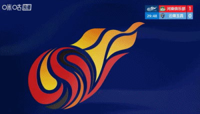 河南队2比1云南玉昆中超联赛第2轮，河南队对阵云南玉昆。上半场，姆布拉2失单刀后