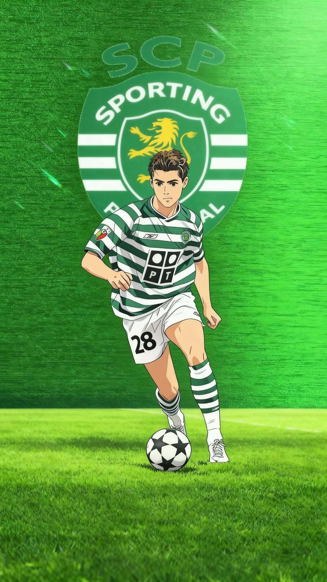 C罗c罗 漫版壁纸·生涯回溯里斯本竞技这张好idol 