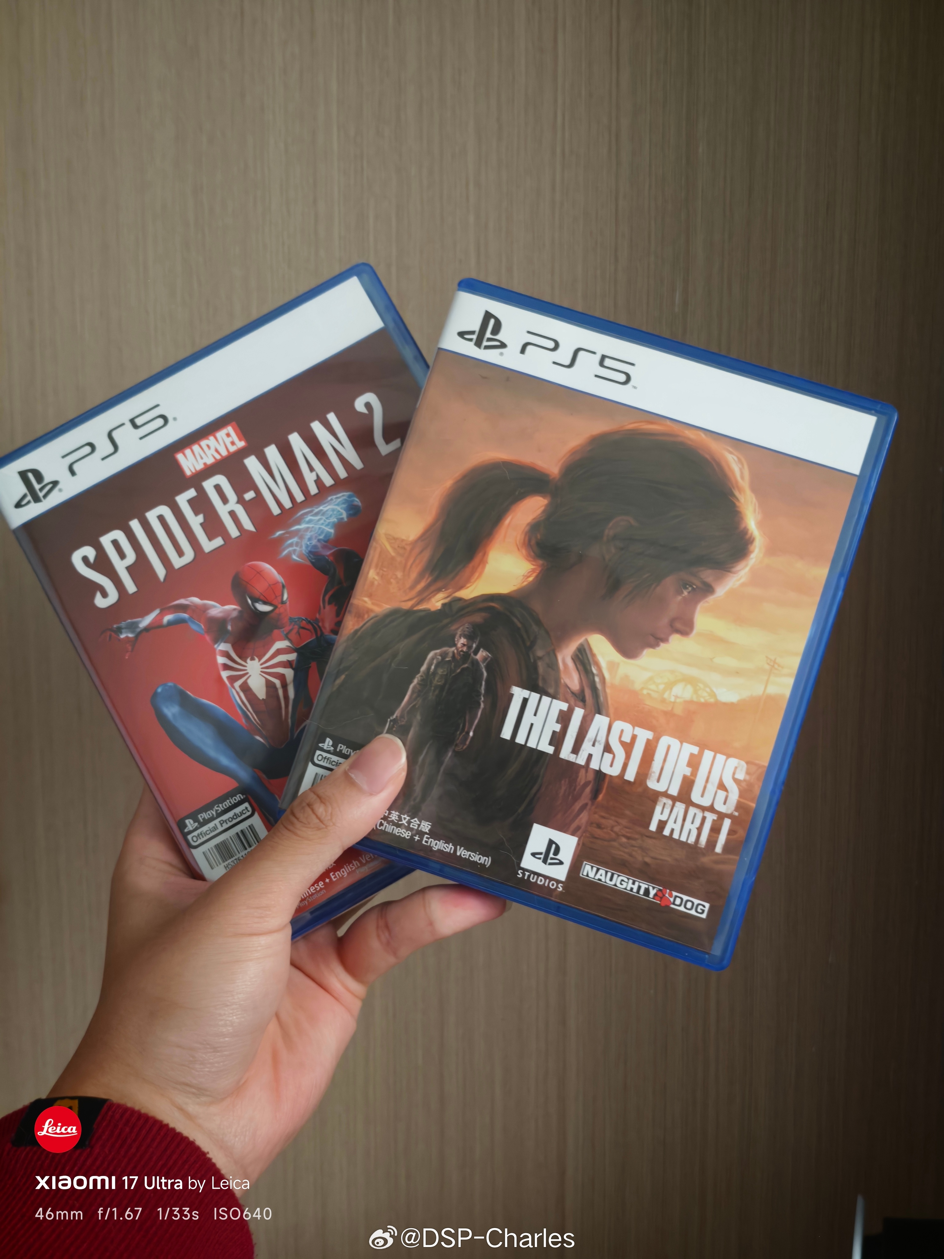 周末休息玩下最后生还者1，买的蜘蛛侠2已经到了，死亡搁浅2和羊蹄山之魂还在路上。