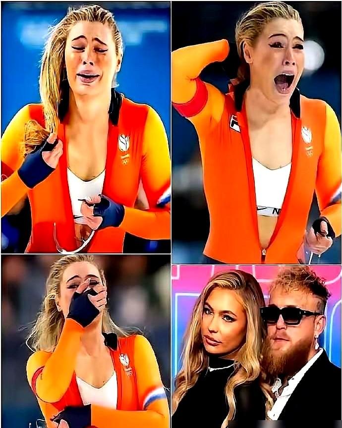 就因为一道泪痕和一个拉链动作，耐克白捡了超过100万美元的曝光。

荷兰速滑运动