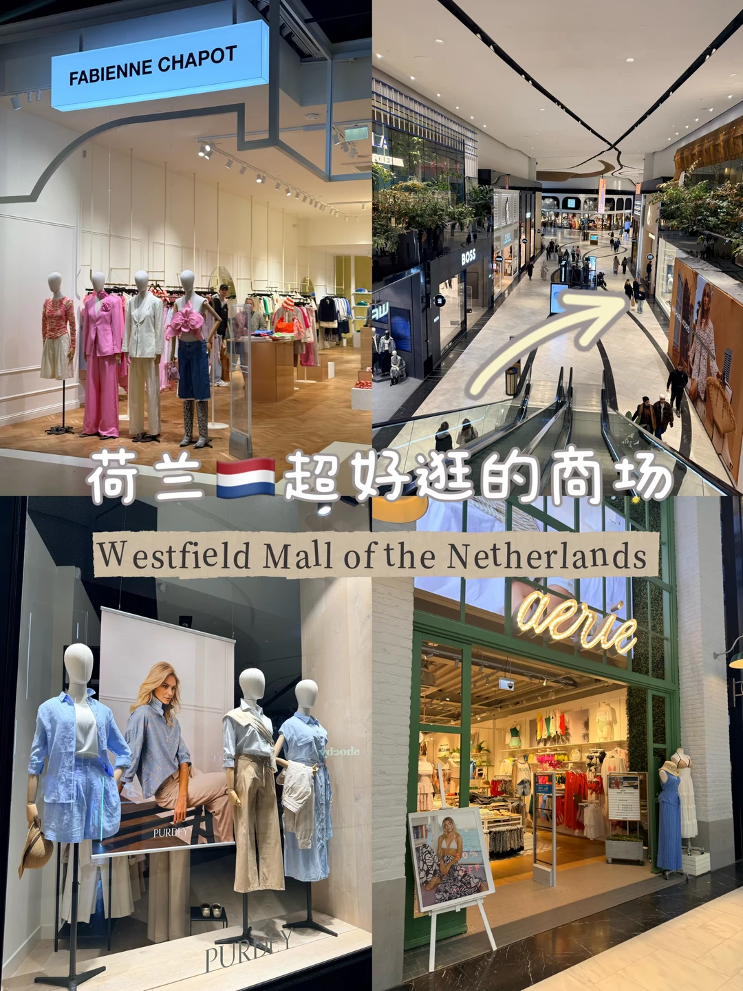 🇳🇱这家荷兰商场能把本地品牌一站式逛透👀