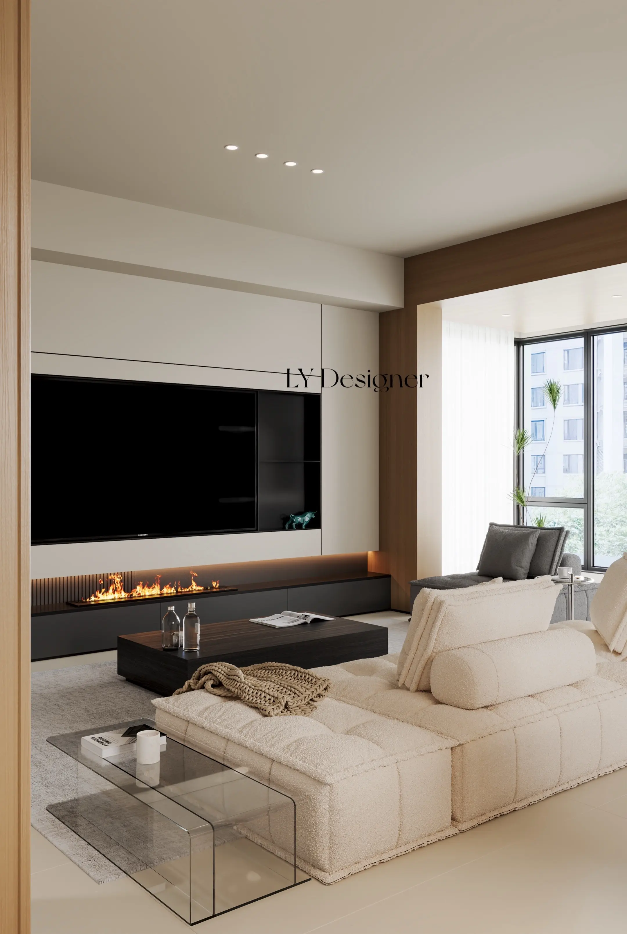 广东 81 平方米 极简风设计预告～